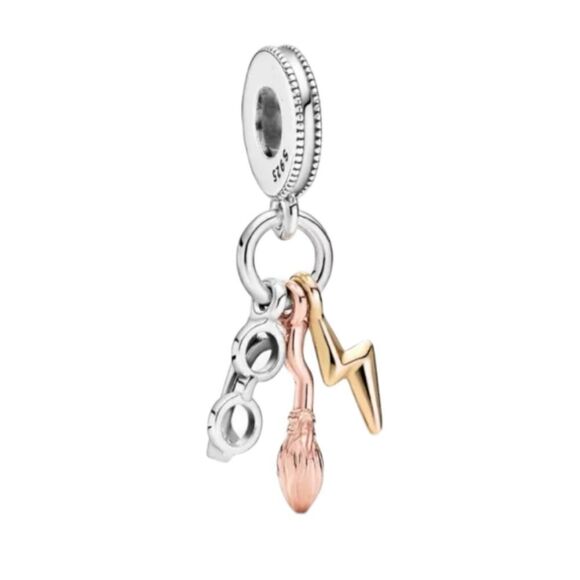 925 Silver Harry Potter Dangle Charm - Picture 1 of 4